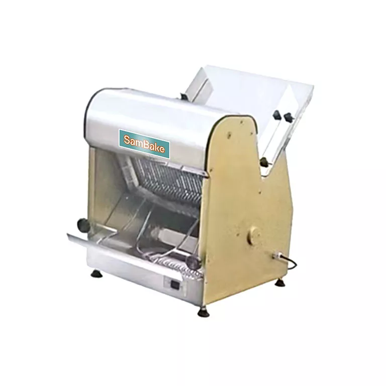 Commercial Bread Slicer Machine | Electric Stainless Steel Bread Cutter