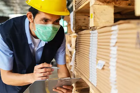 Step 1 Raw Material & Component Inspection